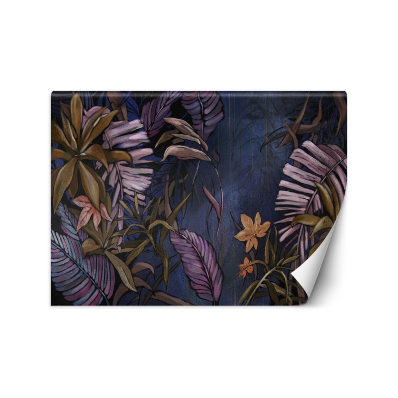 Modern wall mural - Tropical leaves in the jungle | FEEBY
