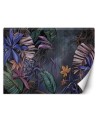 Bedroom wall mural - Monstera leaves in the jungle | FEEBY