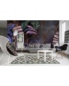 Bedroom wall mural - Exotic leaves | FEEBY