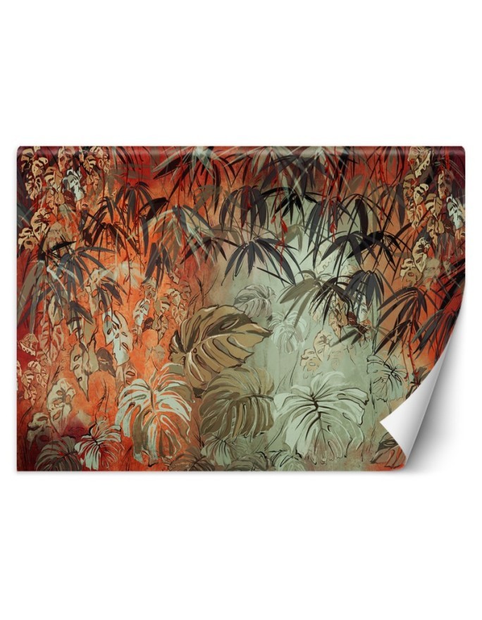 Wall mural - Tropical jungle leaves | FEEBY