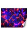 3D wall mural - Neon abstract texture | FEEBY
