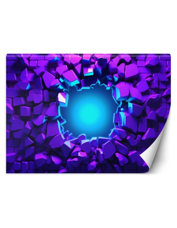 Wall mural - Abstract tunnel 3D | FEEBY