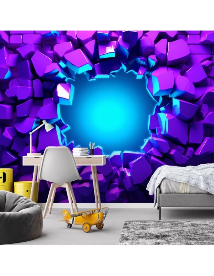 Wall mural - Abstract tunnel 3D | FEEBY