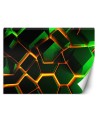 Modern wall mural - Neon texture 3D | FEEBY