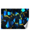 3D wall mural - Geometric shapes AI | FEEBY