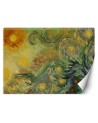 Wall mural - Sunflowers abstract - V. van Gogh | FEEBY