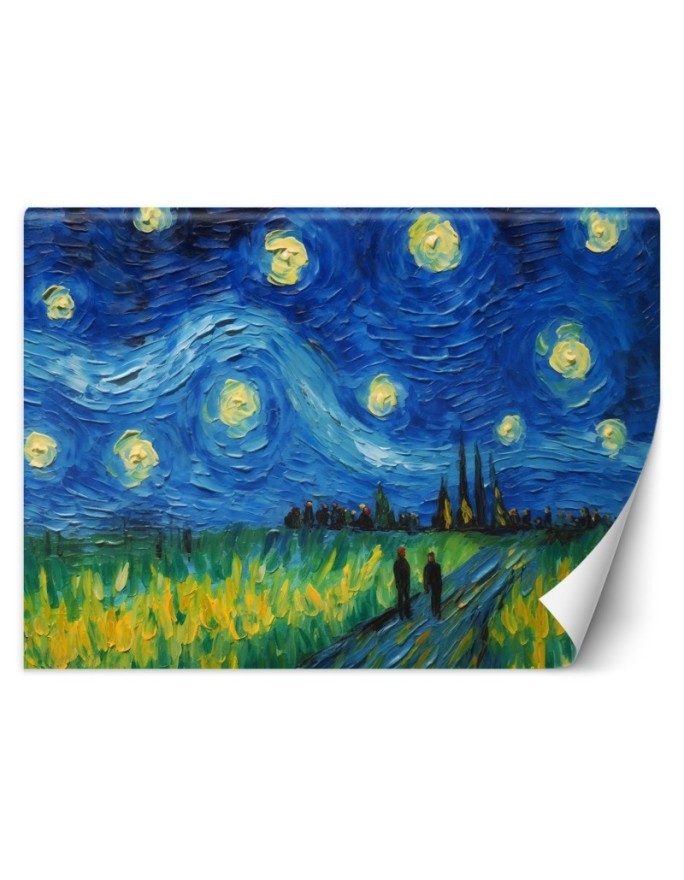 Wall mural - artists' reproductions - Starry night | FEEBY