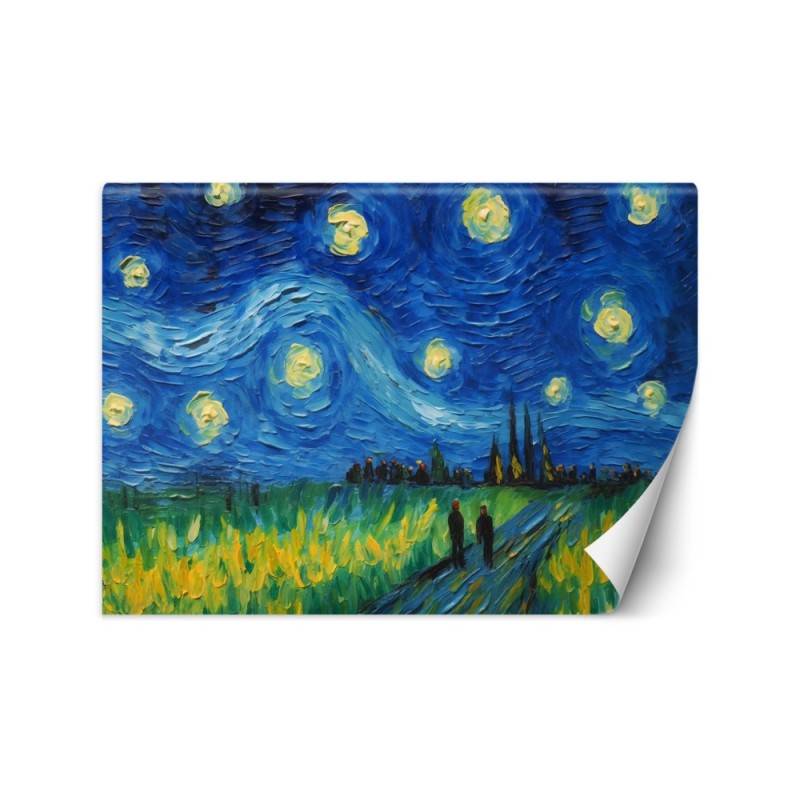 Wall mural - artists' reproductions - Starry night | FEEBY