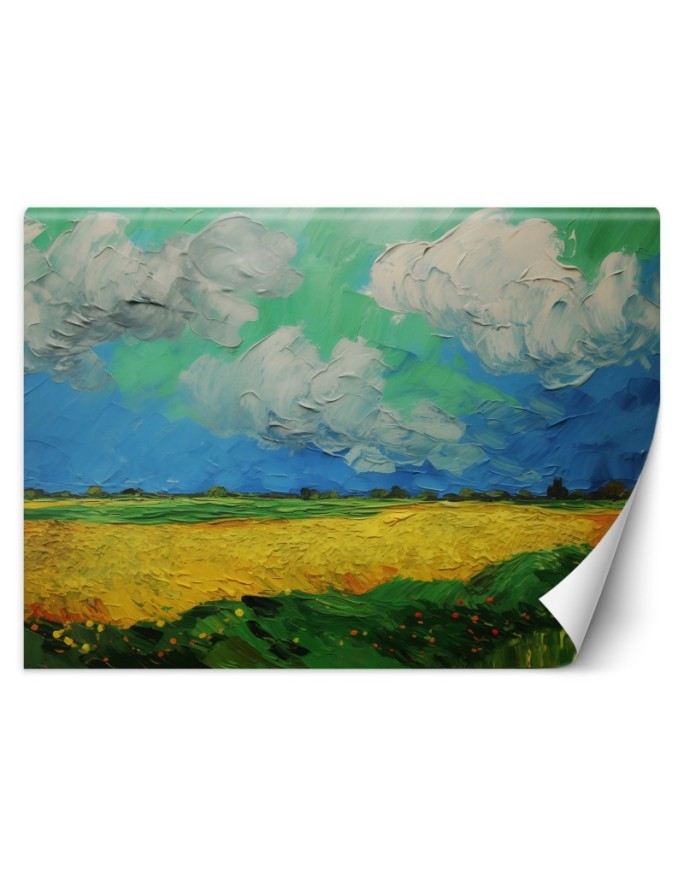Wall mural - Wheat field - V. van Gogh | FEEBY