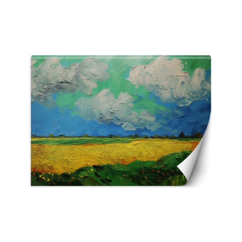 Wall mural - Wheat field - V. van Gogh | FEEBY