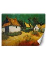 Wall mural - Thatched cottages - V. van Gogh | FEEBY