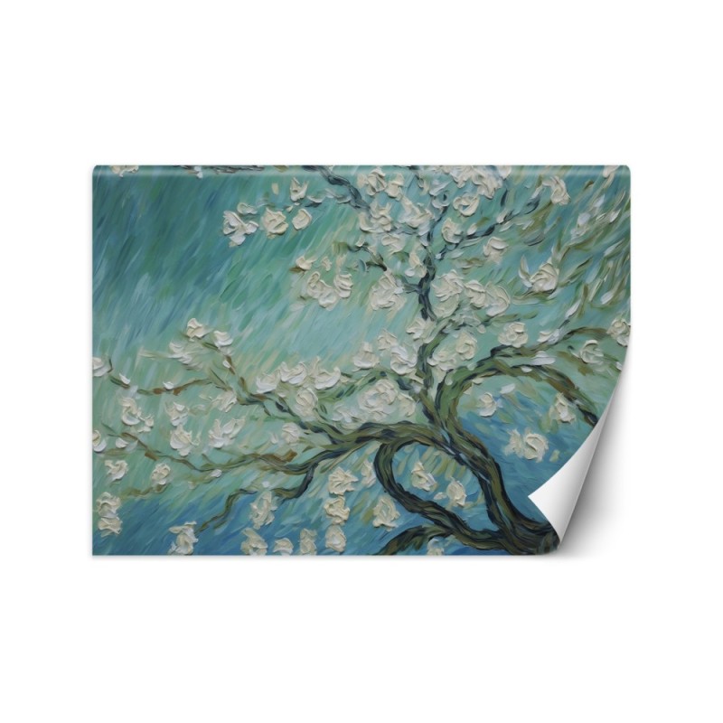 Photo wall mural - Blossoming almond tree - V. van Gogh | FEEBY