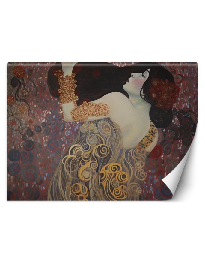 Photo wall mural - Inspiration with woman - G. Klimt | FEEBY