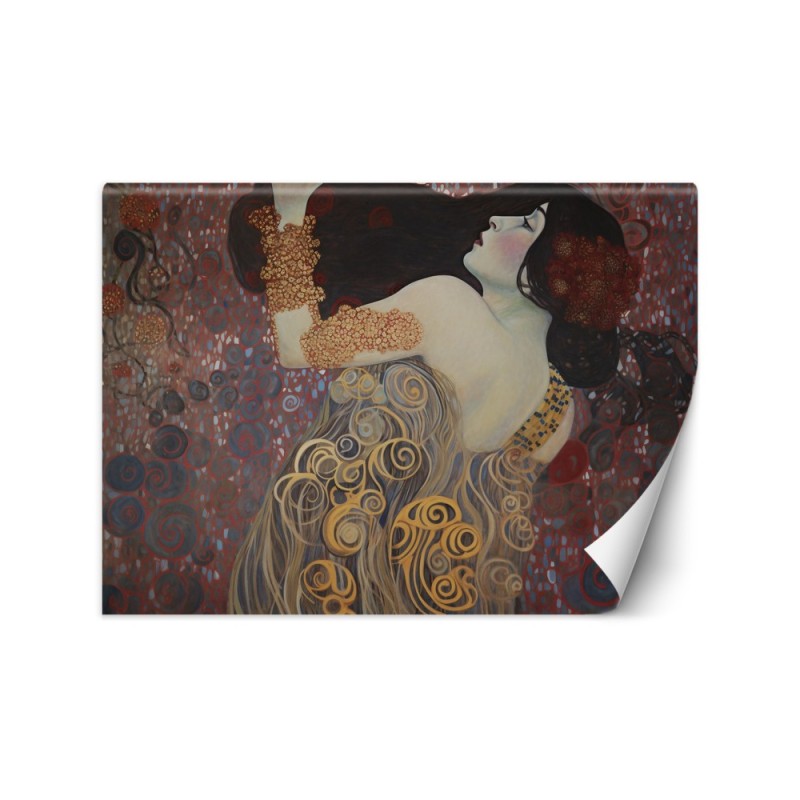 Photo wall mural - Inspiration with woman - G. Klimt | FEEBY
