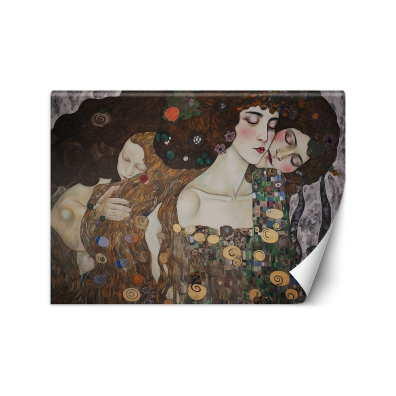 Wall mural - Women's kiss - G. Klimt | FEEBY