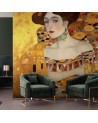 Wall mural - Golden portrait of a woman - G. Klimt | FEEBY