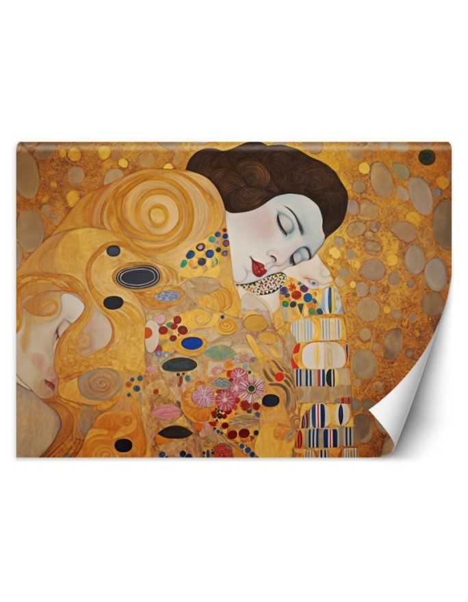 Wall mural - Woman portrait abstract - G. Klimt | FEEBY
