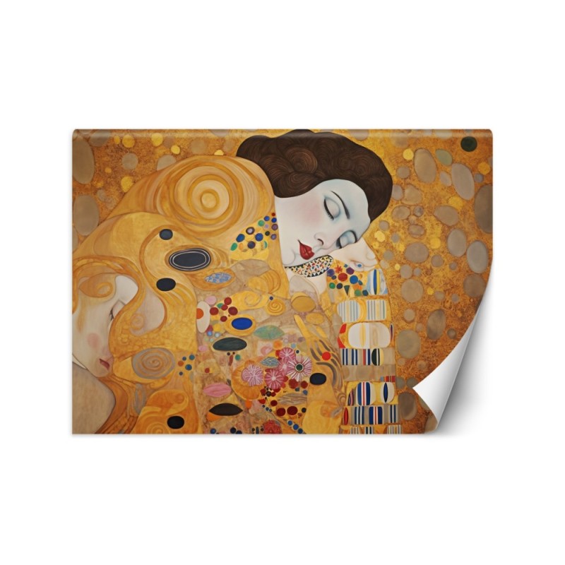Wall mural - Woman portrait abstract - G. Klimt | FEEBY