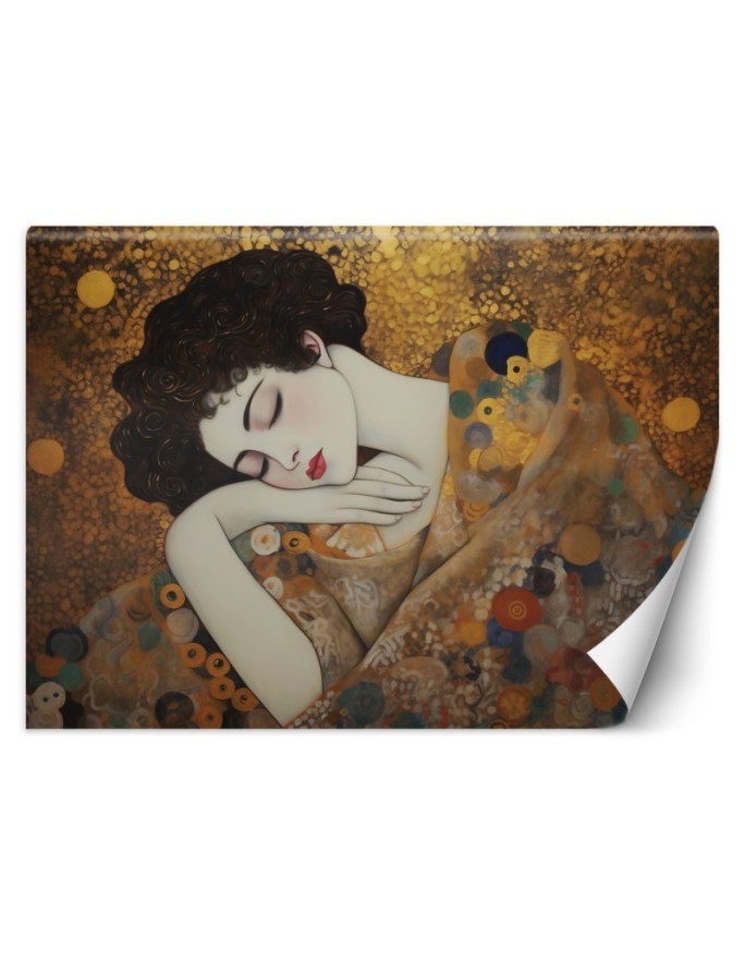 Wall mural - Women's face - G. Klimt | FEEBY