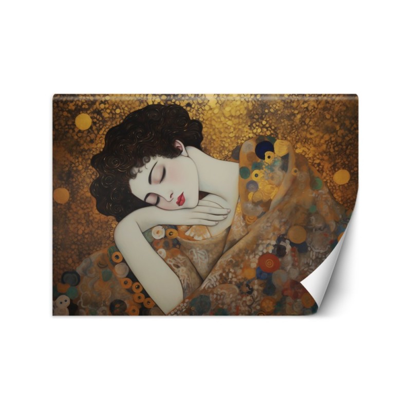 Wall mural - Women's face - G. Klimt | FEEBY
