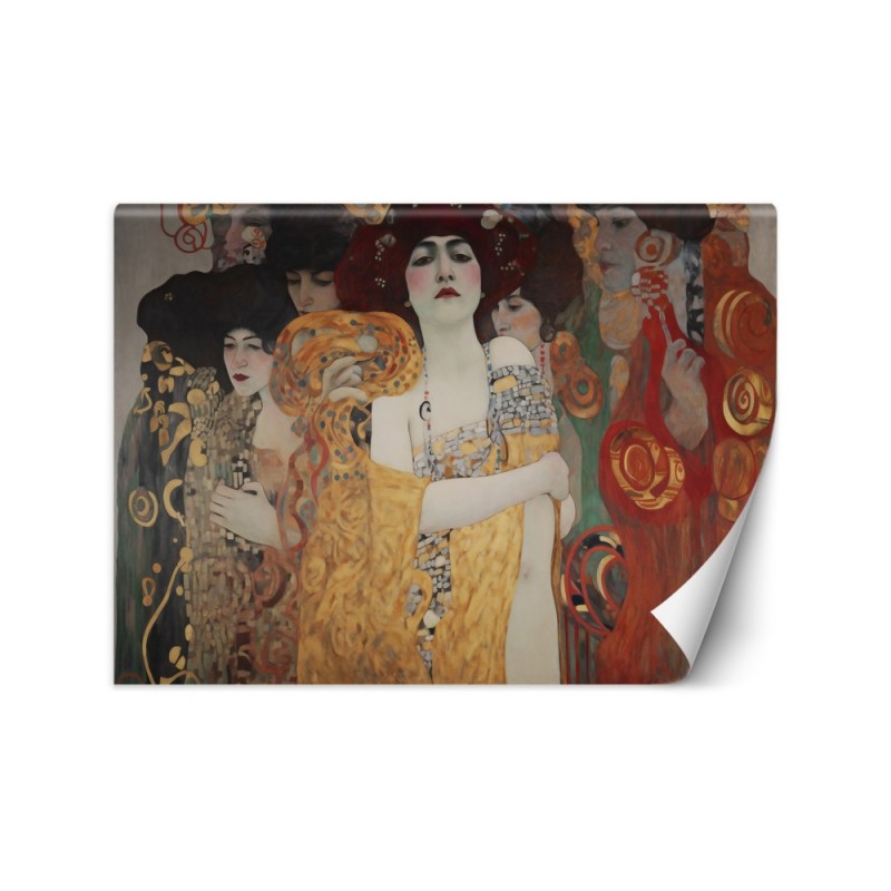 Bedroom wall mural - Ladies women portrait - G. Klimt | FEEBY