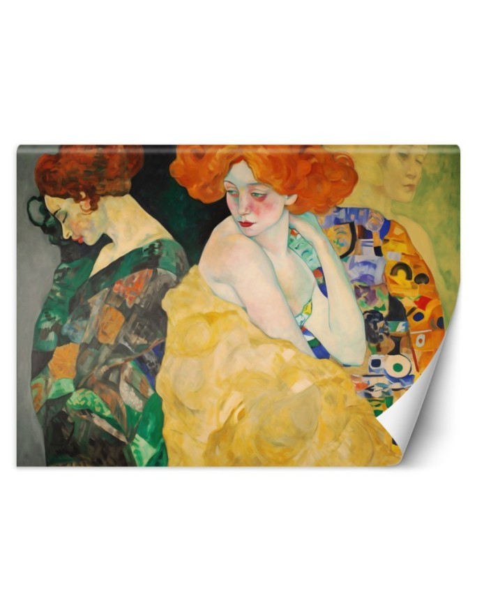 Photo wall mural for living room - Abstract woman - G. Klimt | FEEBY