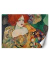 Bedroom wall mural - Red-haired woman - G. Klimt | FEEBY