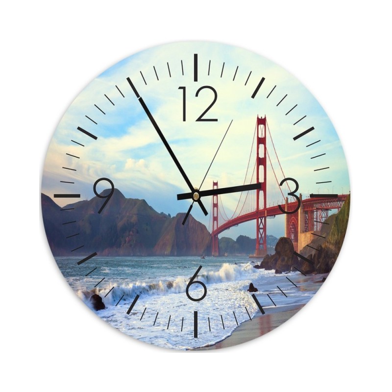 Wall clock - Golden Gate Bridge | FEEBY