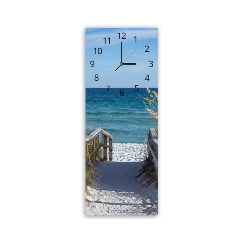 Wall clock - Way to the beach | FEEBY