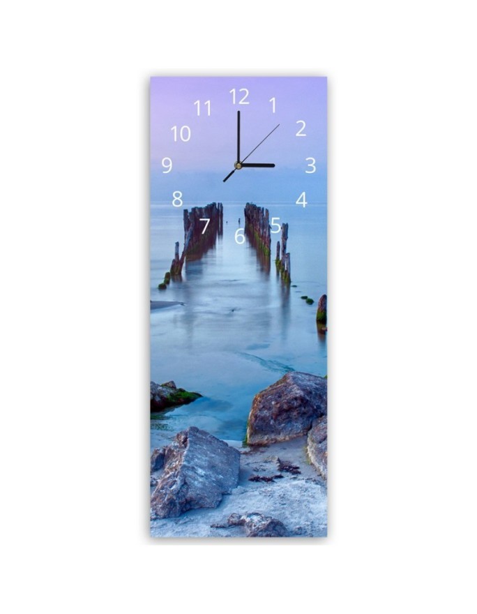 Wall clock - Forgotten bridge | FEEBY