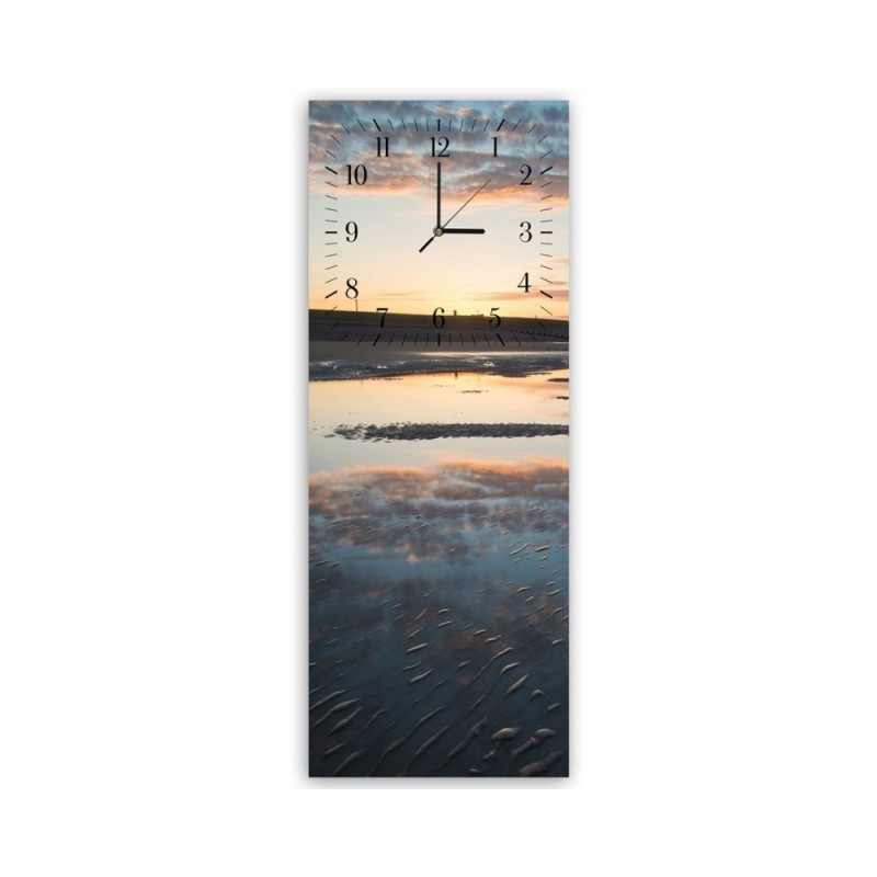 Wall clock - Flooded beach | FEEBY