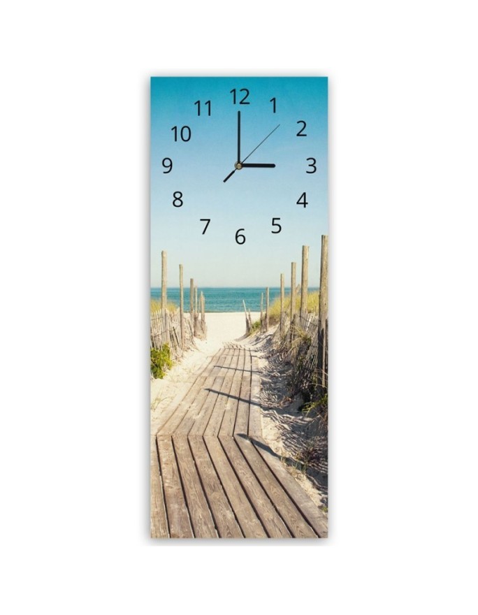 Wall clock - Path to the beach | FEEBY