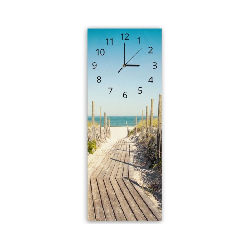 Wall clock - Path to the beach | FEEBY
