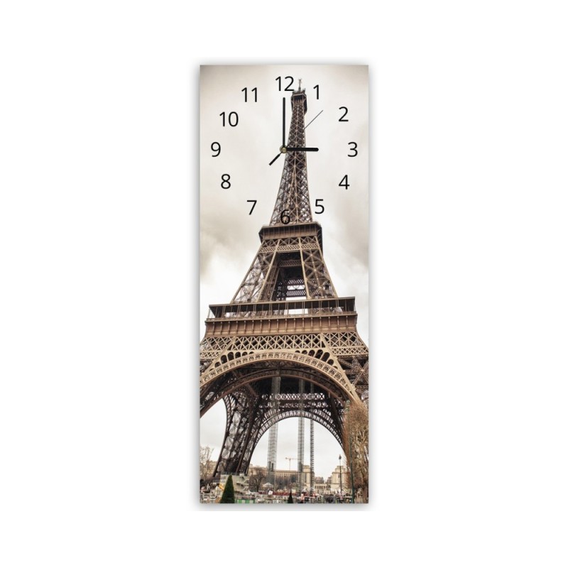Wall clock - Eiffel Tower | FEEBY