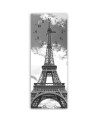 Wall clock - Eiffel Tower in the clouds | FEEBY
