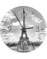 Wall clock - View of the Eiffel Tower | FEEBY