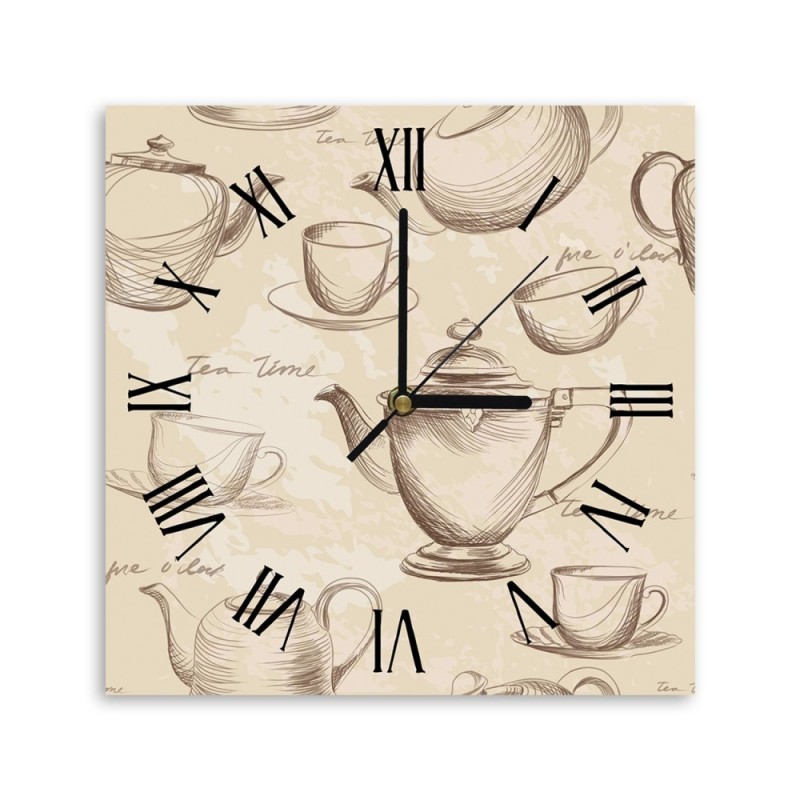 Wall clock - Tea time | FEEBY