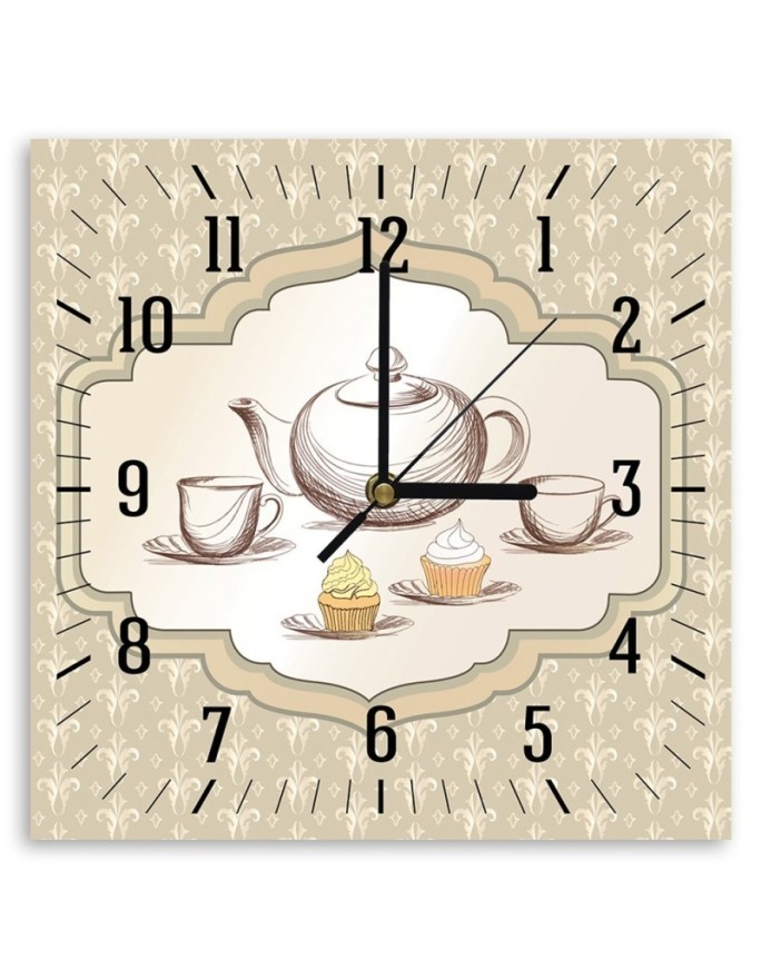 Wall clock - Afternoon tea | FEEBY