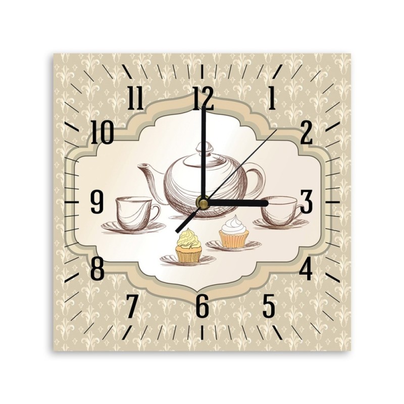 Wall clock - Afternoon tea | FEEBY