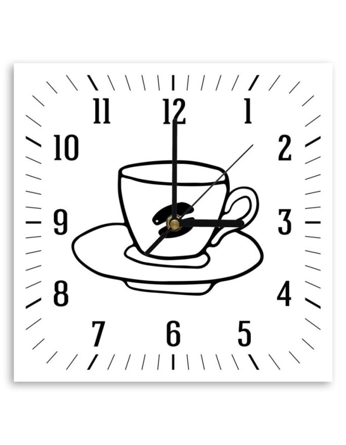 Wall clock - Time for coffee | FEEBY