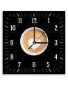 Wall clock - Coffee with a heart | FEEBY