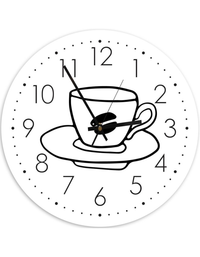 Wall clock Coffee