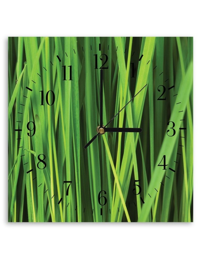 Wall clock Grass