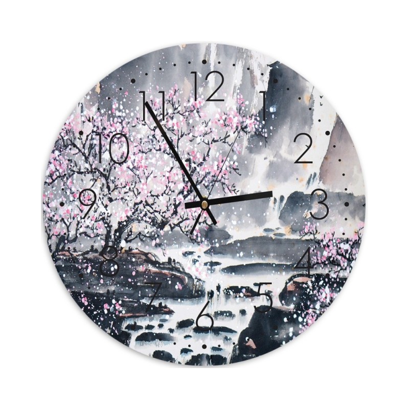 Wall clock - Cherry blossom | FEEBY