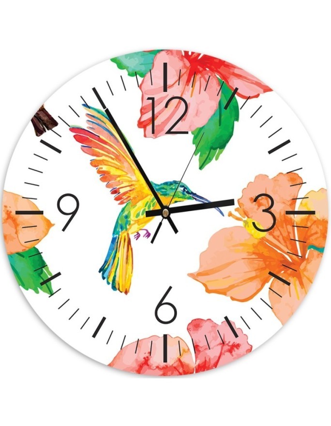 Wall clock - Hummingbird | FEEBY