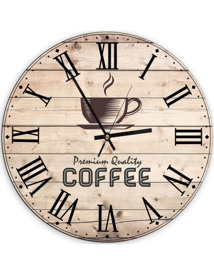 Wall clock Coffee