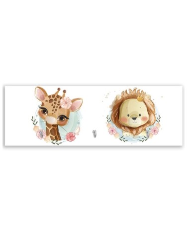 Hanger Lion and giraffe | FEEBY