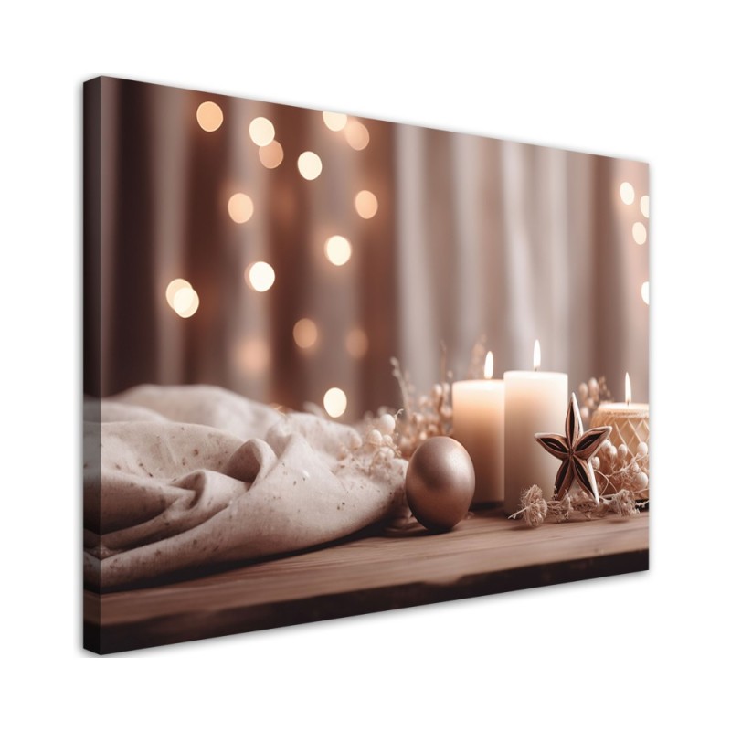 Christmas canvas art - Canvas wall painting | FEEBY