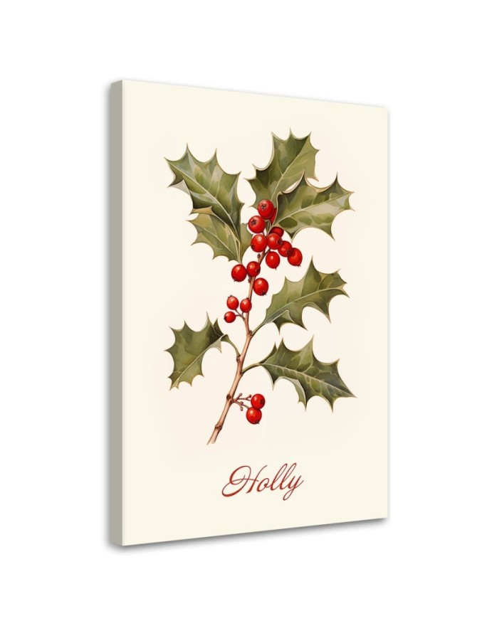 Canvas print Christmas plant