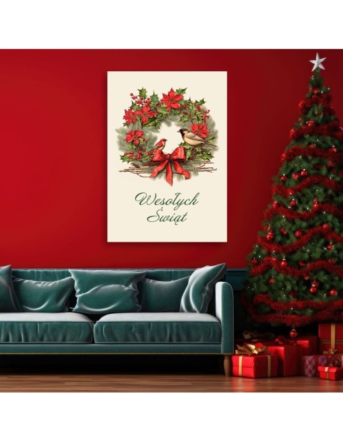 Christmas picture - Merry Christmas garland | FEEBY